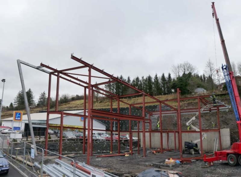 structural steel frame