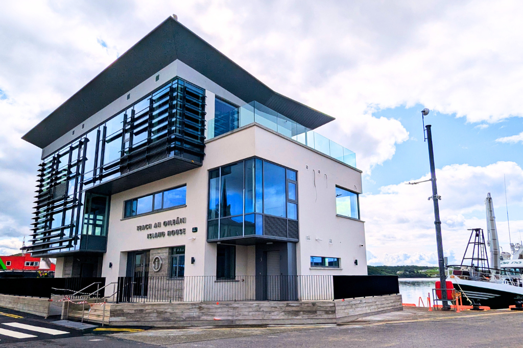 A photo of Island House, Killybegs. Structural steel supplied by McMenamin Engineering